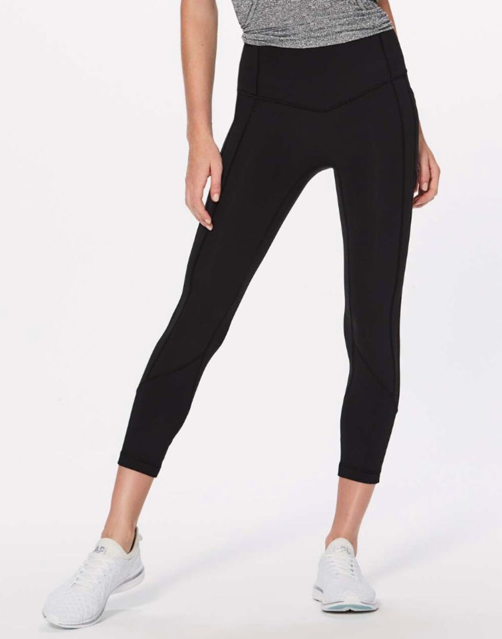 Lululemon All‎ The Right Places Crop II *23" Black Women's 4
